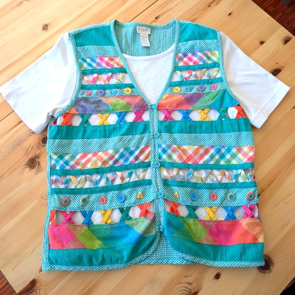 **Vibrant '90s Teacher Vibes!** 🍎✨ - Picture 1 of 4